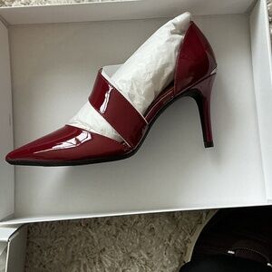 Calvin Klein Gella heels 6.5 - Red rock color